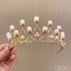 Birthday Rhinestone Crown Headband Princess Tiara Bride Wedding Crown Adult Headband Diamond Children