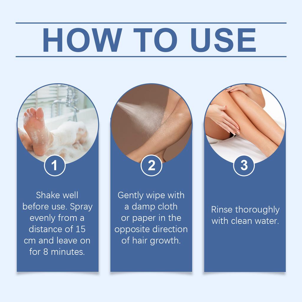 The Post-hair Removal Care Spray Is Gentle And Non-irritating, Moisturizing, Smoothing The Body Skin And Soothing Irritation. 100ml