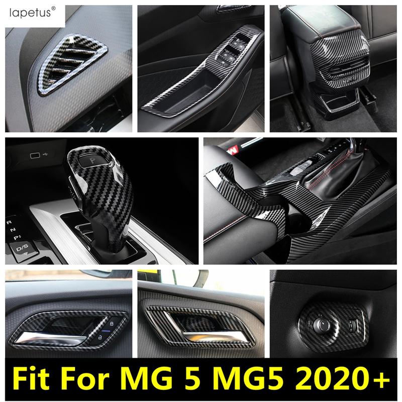 For MG 5 MG5 Gear Shift Panel / Handle Bowl / Window Lift / Head Light / Dashboard Air AC Trim Accessories Interior