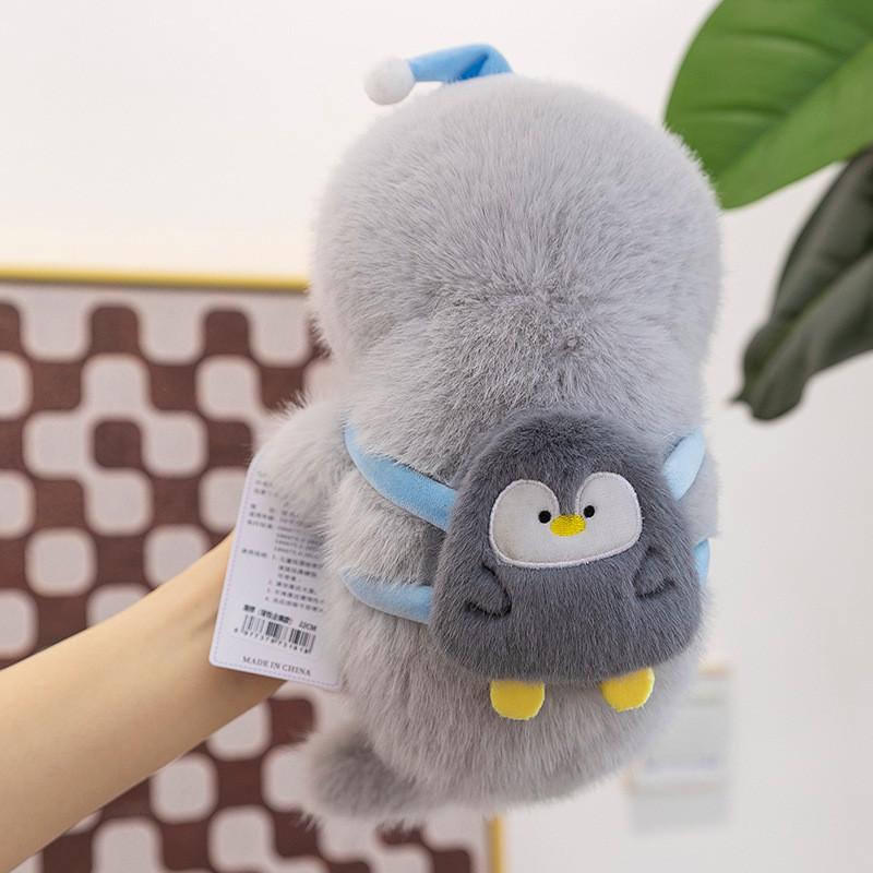 Sea Starfish Cute Lion Plush Toy Children Aquarium Souvenir Back Doll Penguin