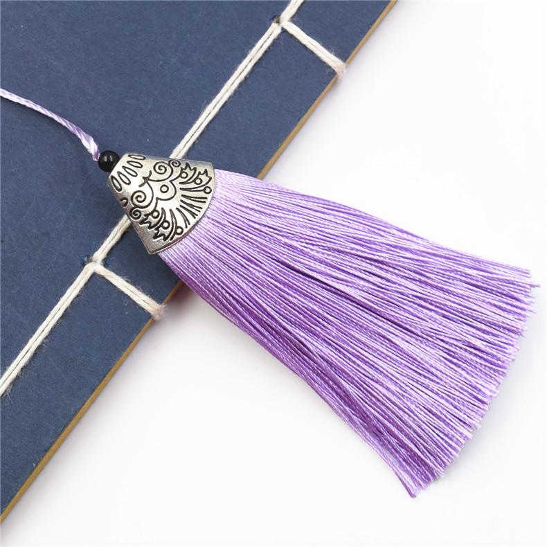 Pure Handmade Fish Mouth Tassel Ear Bag Hanging Keychain Special Alloy Metal Hat Tassel Ear Pendant Pendant