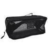 Mesh Makeup Bag Large Capacity Open Flat Toiletry Bag Travel Organizing   Pouch for Women