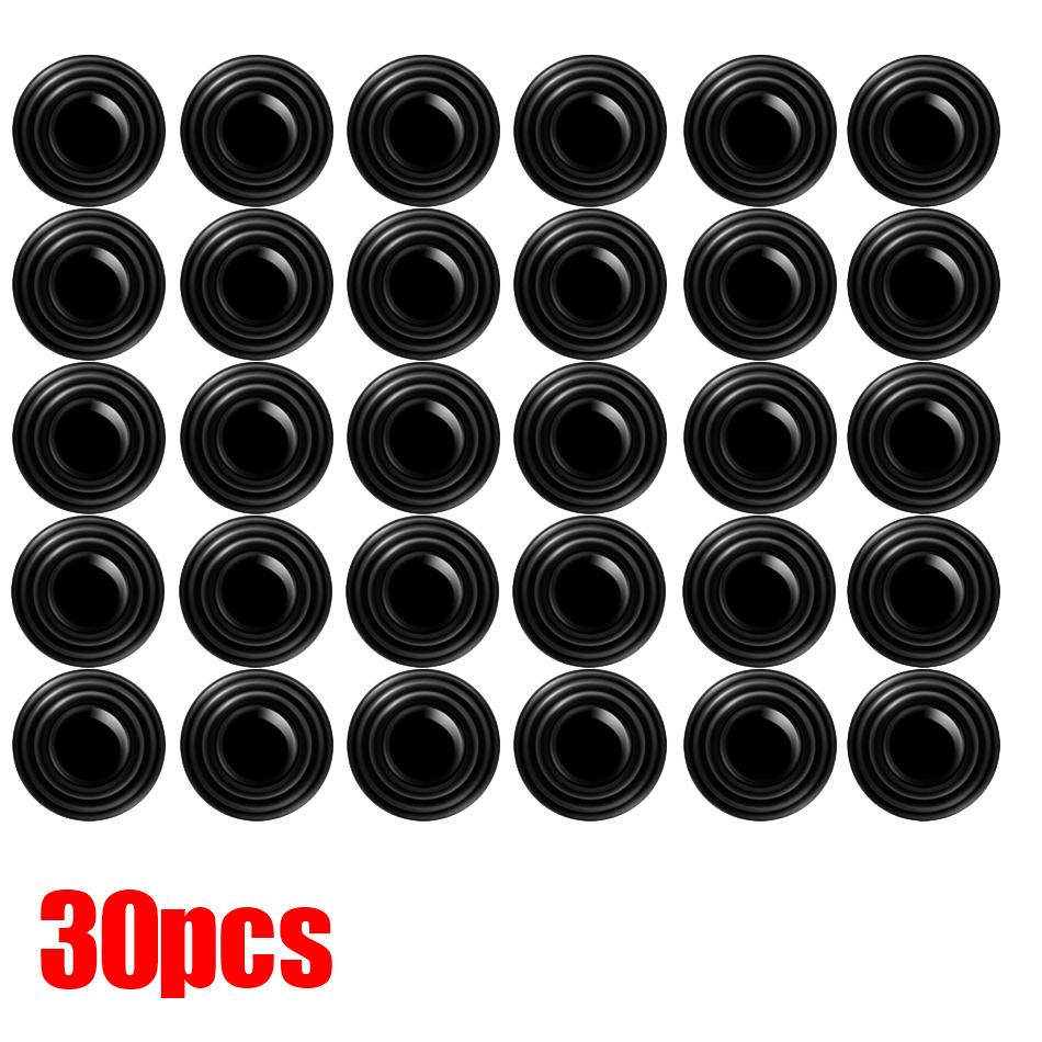 5/30Pcs Car Door Anti-Collision Pad Sound Insulation And Shock-Absorbing Gasket Decoration Sticker Car Truck Parts Accessories