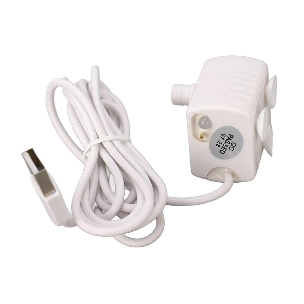 1Pcs 3 Suction Cups Pet Water Dispenser Pump 5V USB Water Filter Pump  Prevent Dry Burning