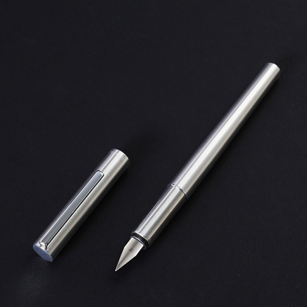 0.38/0.5mm Fountain Pen Stainless Steel Writing Pen Portable Calligraphy Pen  Students