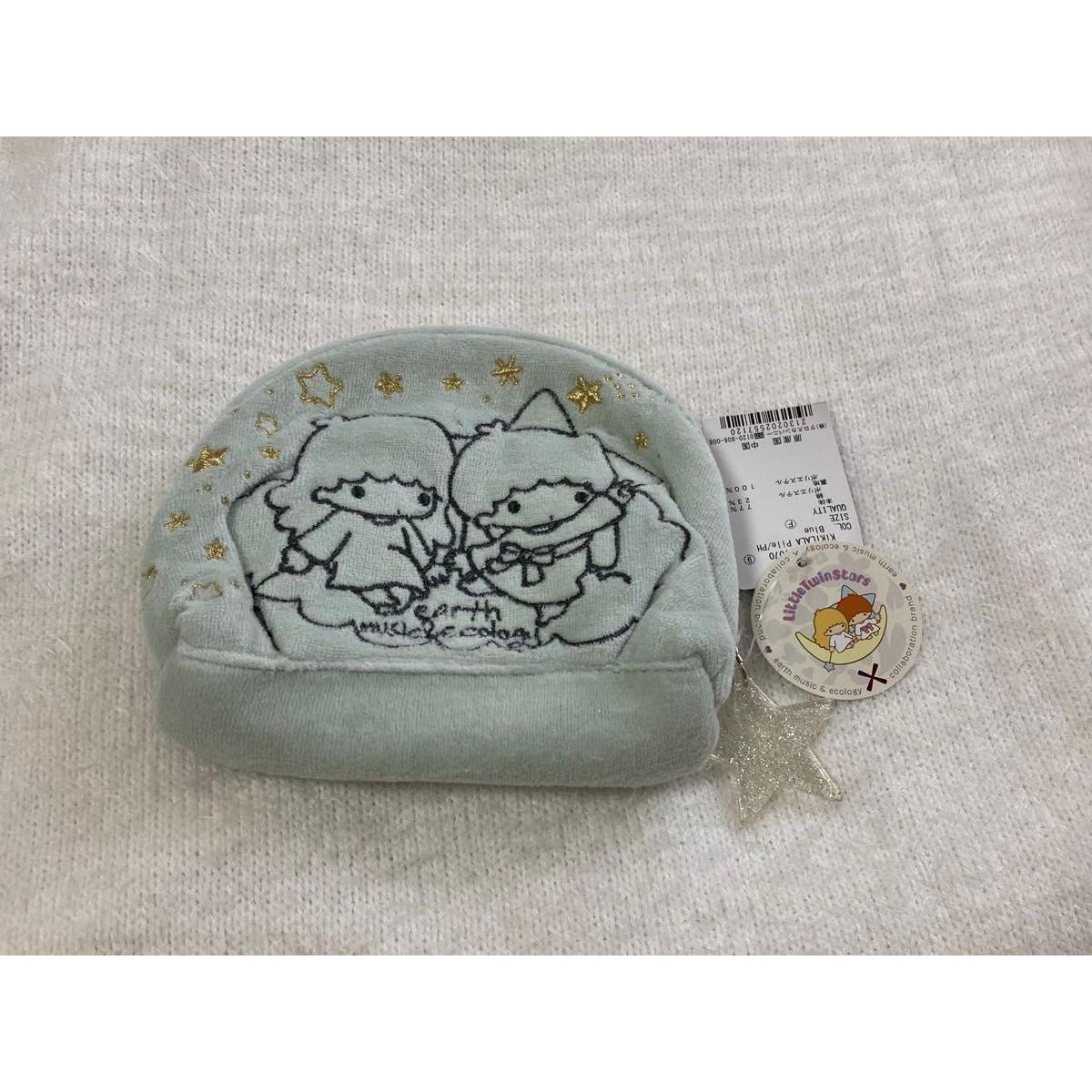 Kikirara 2013 earth music&ecology earth pouch with gusset Little Twin Stars accessory case makeup pouch