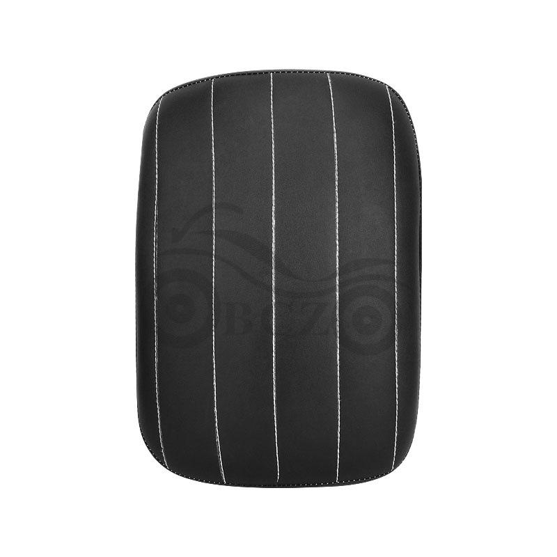 Retro Black Suction Cup Seat Cushion for Harley Cruiser Prince Motorcycle