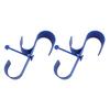 2PCS Pool Fence Hooks Swimming Pool Pole Hanger Multifunctional Wall Pool Tool Holder for Hoses
