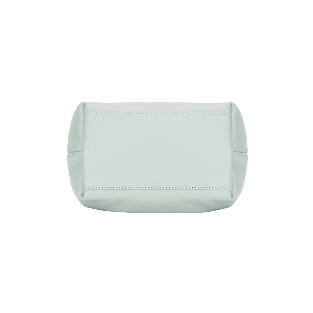 Longchamp Le Pliage Xtra Logo Button Closure Leather Mini Handbag Women Handbag Mint-Green 10291987M07