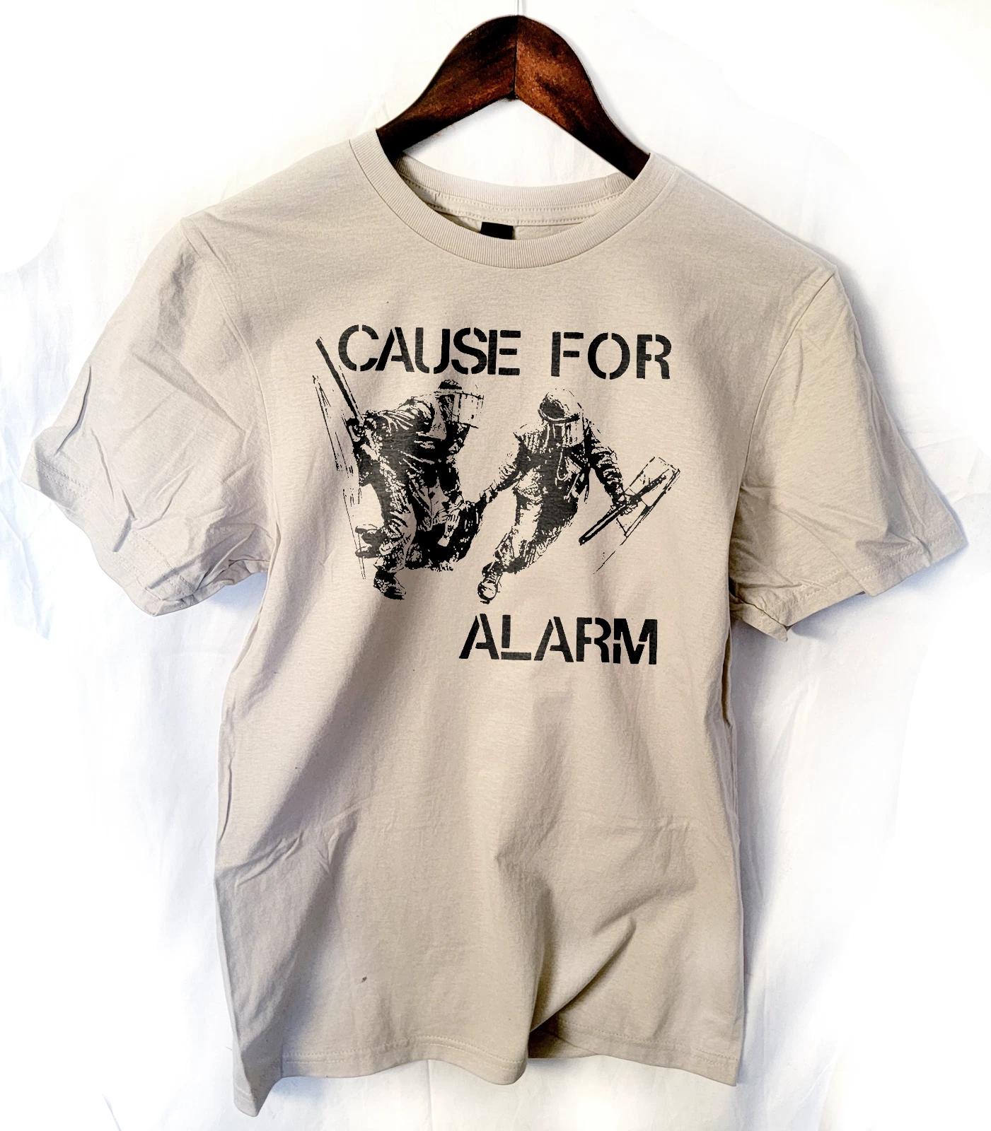 Cause for Alarm band t T-Shirt punk hardcore S