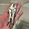 Heavy Duty Locking Fixing Pliers Adjustable Metal Face Clamp Multifunctional Pressure Pliers Tool For Woodworking Welding Repair