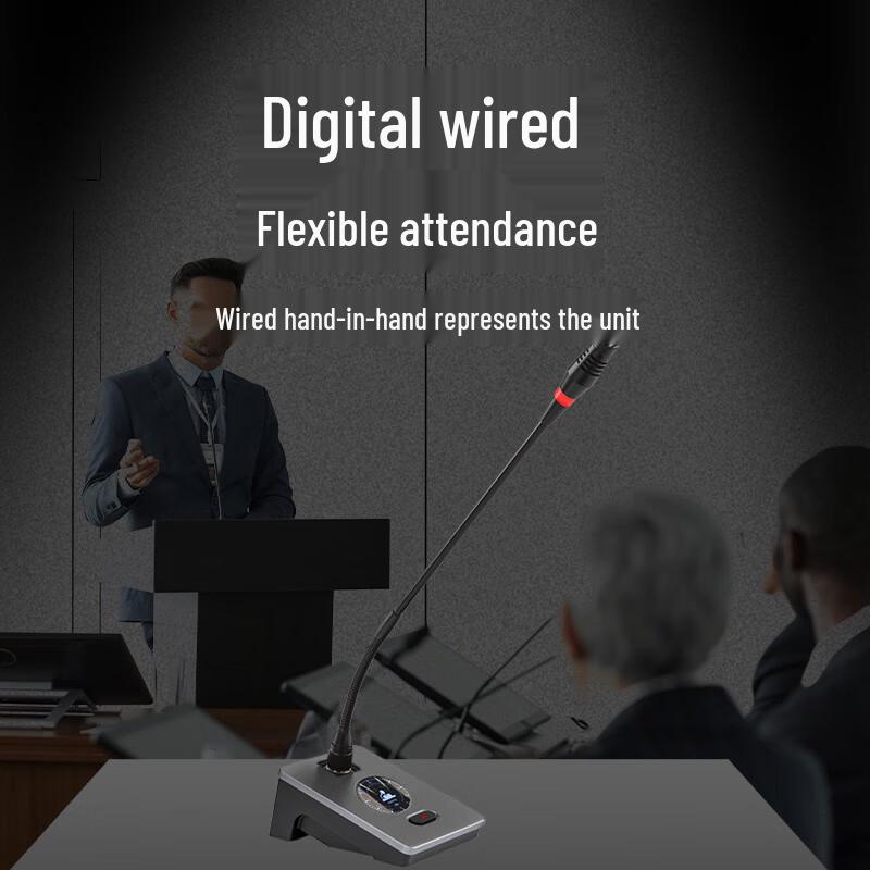 Runpu Wired Desktop Gooseneck Conference Microphone (CN version)