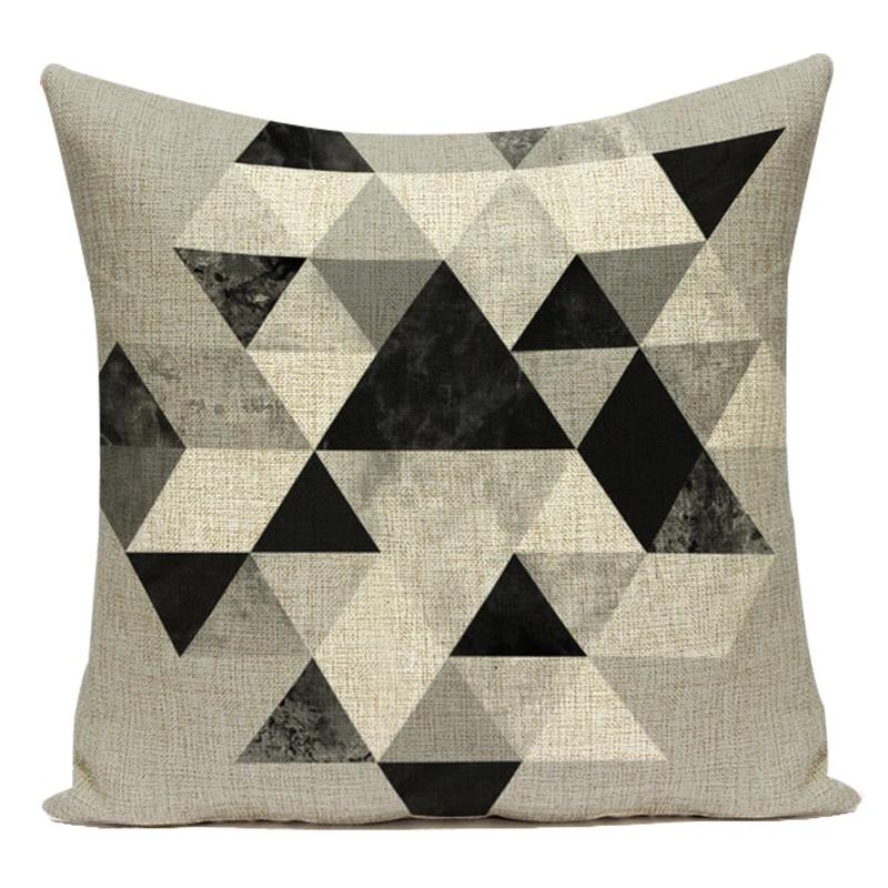 Colorful Geometry Nordic Cushion Cover Decorative Sofa Car Pillow Cover Chair Bed Outdoor Home Decor Throw Pillow Case