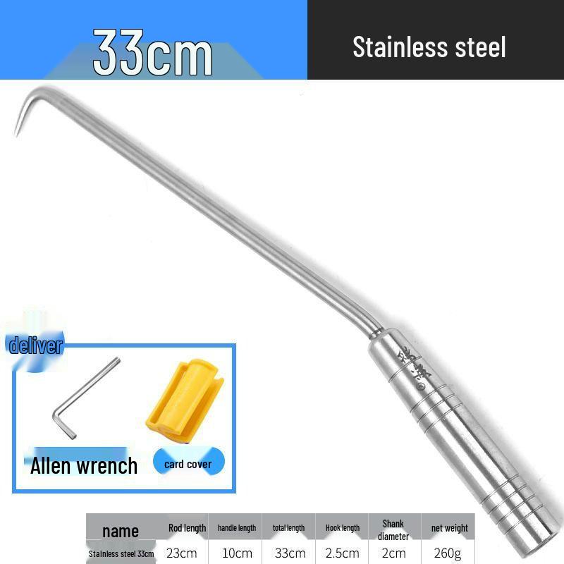 Edelstahl Bewehrungsbindehaken mit vier Lagern