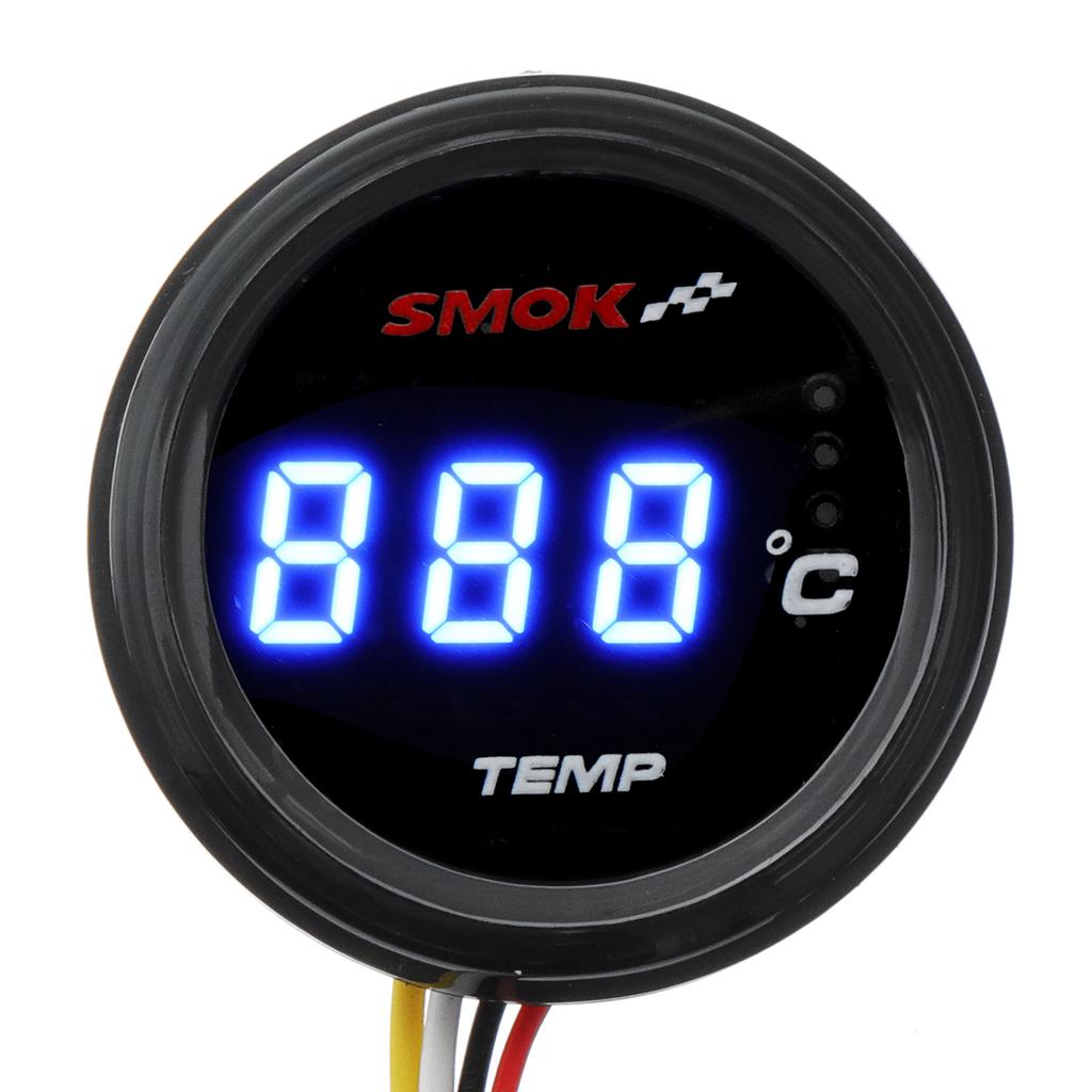 Gorgeri Motorcycle Digital Thermometer Water Temperature Meter Gauge Motorcycle Universal Thermometer with Blue Light Gorgeri Motorcycle Digital Thermometer Water Temperature Meter Gauge Motorcycle Universal Thermometer with Blue Light