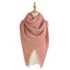 Sciarpa Quadrata Morbida da Donna 140cm Tinta Unita Invernale Caldo Scialle Hijab Coperta Avvolgente Pashmina Fazzoletto da Collo Écharpe Bufanda Sciarpe
