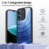 KEYSION Transparent Phone Case for Redmi 17 4G 5G Soft Silicone+PC HD Clear Shockproof Phone Back Cover for Xiaomi Redmi 17 5G