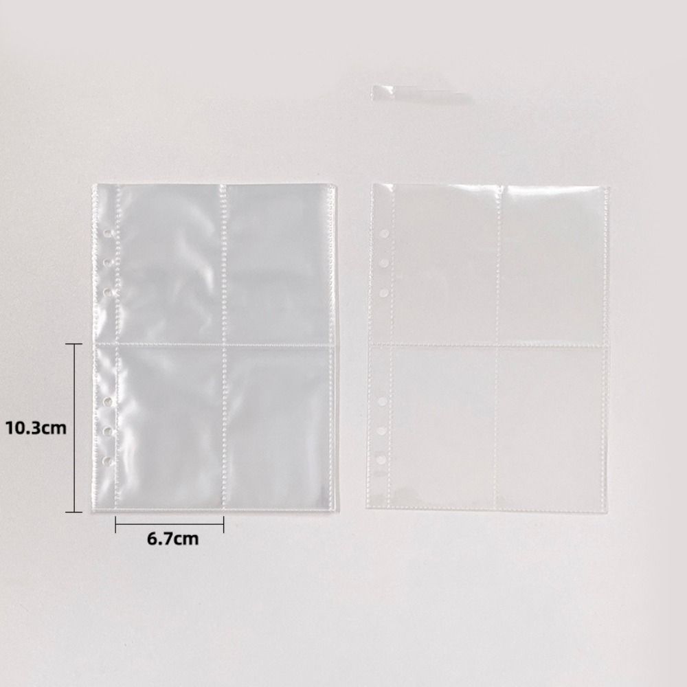 10pcs Transparent Idol Photocard Holder Inner Pages A5 Idol Photo Album Inner Pages Picture