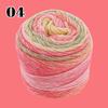 100g 240M 1 Roll Rainbow Woollen Yarn New Soft Hand Woven  Yarn Hat Scarf Sweater Gradient Color Dyeing Crocheting Blend Yarn