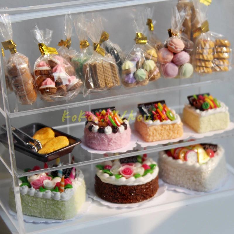 1/12 Maßstab Puppenhaus Miniatur Kuchen Rollenspiel Küche Mini Dessert Essen für Blyth BJD Puppe Zubehör Spielzeug
