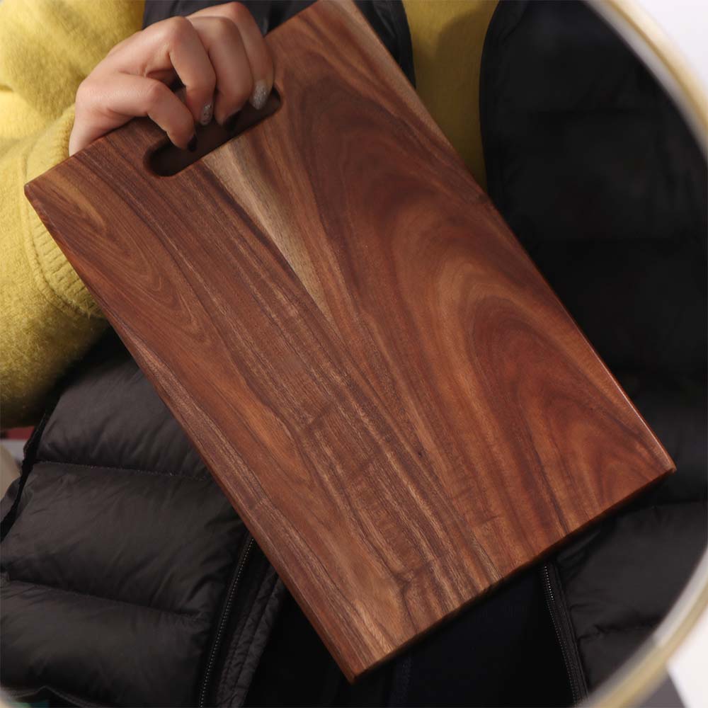 Natural Color Chopping Board Thickened Cooked Food Tray  Cooking Preparation