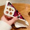 Stylish Red Scenery Pattern Phone Case For iPhone 17 16 15 14 13 12 Pro Max 15 Plus 17 Pro Air 11 16e Shockproof Soft TPU Cover