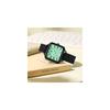 Findtime Unisex Analog Watch Square Face Large Display Waterproof Lightweight 5ATM Casual Silicone Band