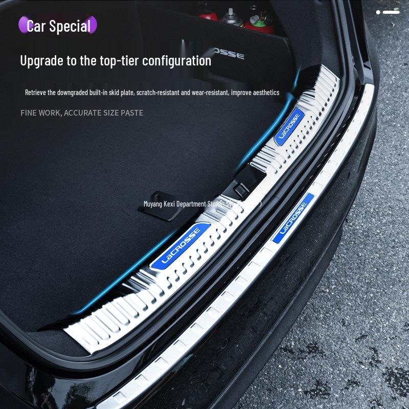 Buick 23-26 LaCrosse Rear Bumper Guard & Trunk Scratch Protector Strip
