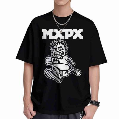 Mxpx Band Tour Short Sleeve Tee 100 Cotton Tshirt