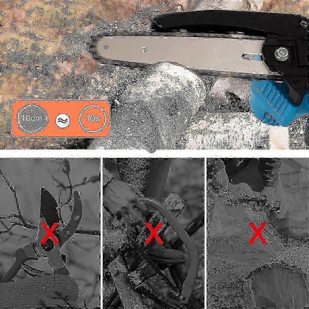 For Makita 18V 2000W 88VF Electric Chain Saw Machine Only Blue Professional Wood Cutting Tool