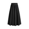 Navigare Women's Pleated A-Line Mid-Length Skirt