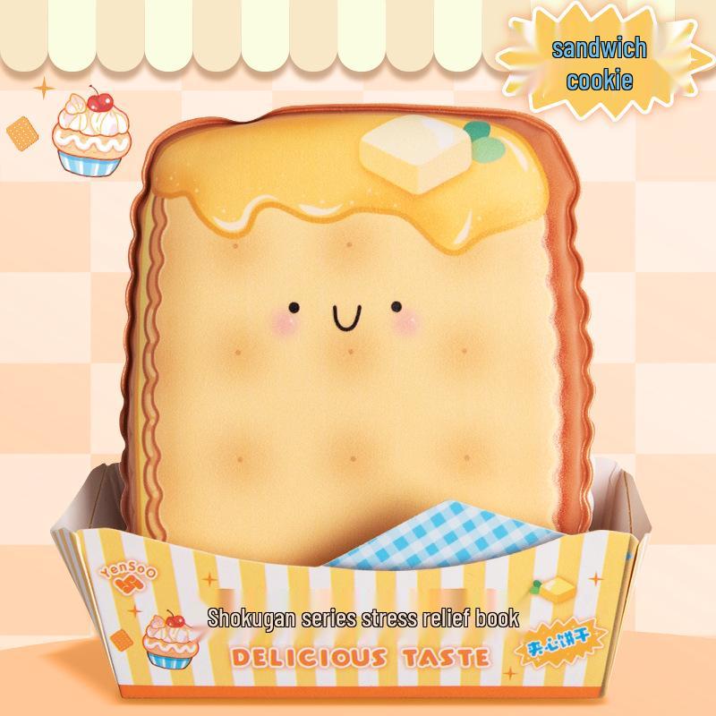 Squishy Cartoon Stress-Relief Memo Pad for Kids