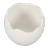 Egg-Shaped Molecular Gastronomy Bowl for Wedding & Banquet Decor, Practical White, 2-Piece Set