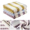 3Pcs Dishwash Rag Striped Design Soft Durable High Water Absorption Non-Stick Cleaning Cloth Kitchen Towel
