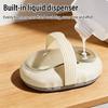 Portable Soft Skin Cleansing Brushes with Liquid Dispensing for Shower Gel Ideal for Bathing Soaking Skin Care Set