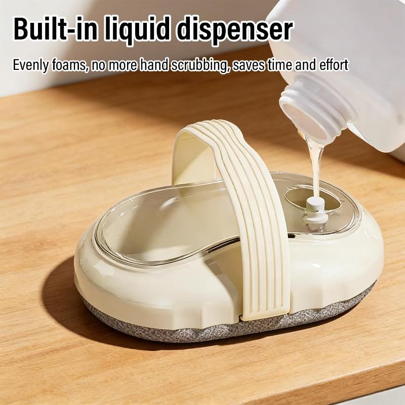 Portable Soft Skin Cleansing Brushes with Liquid Dispensing for Shower Gel Ideal for Bathing Soaking Skin Care Set