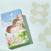 Heart-Shaped Elf Ear Support Stickers Invisible Ear Corrector Earlobe Support Patches Elf Ear Makeup V-Face Stickers Easy Use