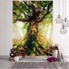 Natural landscape printed tapestry wall decoration hippie psychedelic bohemian room aesthetic art decorative hanging cloth