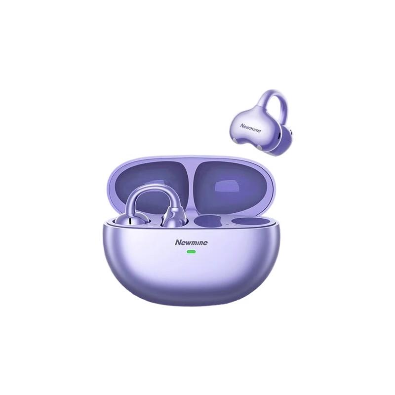 Newmine S6 Wireless Ear Clip AI Translation Earbuds