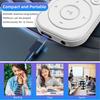 MP3 Player with Bluetooth 5.4 HiFi Speaker Voice Recorder 2.01in Screen Multi Functional Portable Music Players Type C Charging