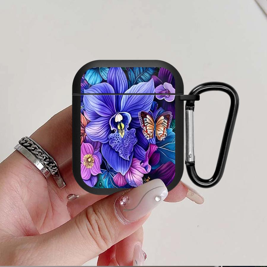 Colorful Flowers Case For Airpods 2 1 Pro3 4 Pro Pro2 3 Earphone Cases Cover