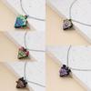 Cartoon Pizza Pendant Necklace for Women Girls, Magnetic Pendant Necklace