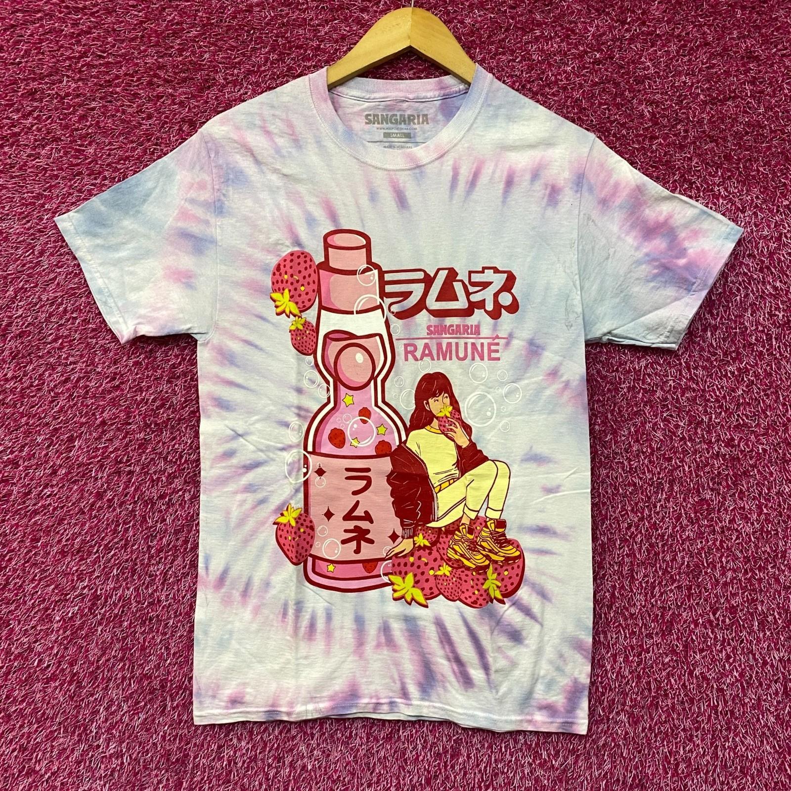 

Sangaria Ramune Strawberry Tie Dye T-Shirt 4XL