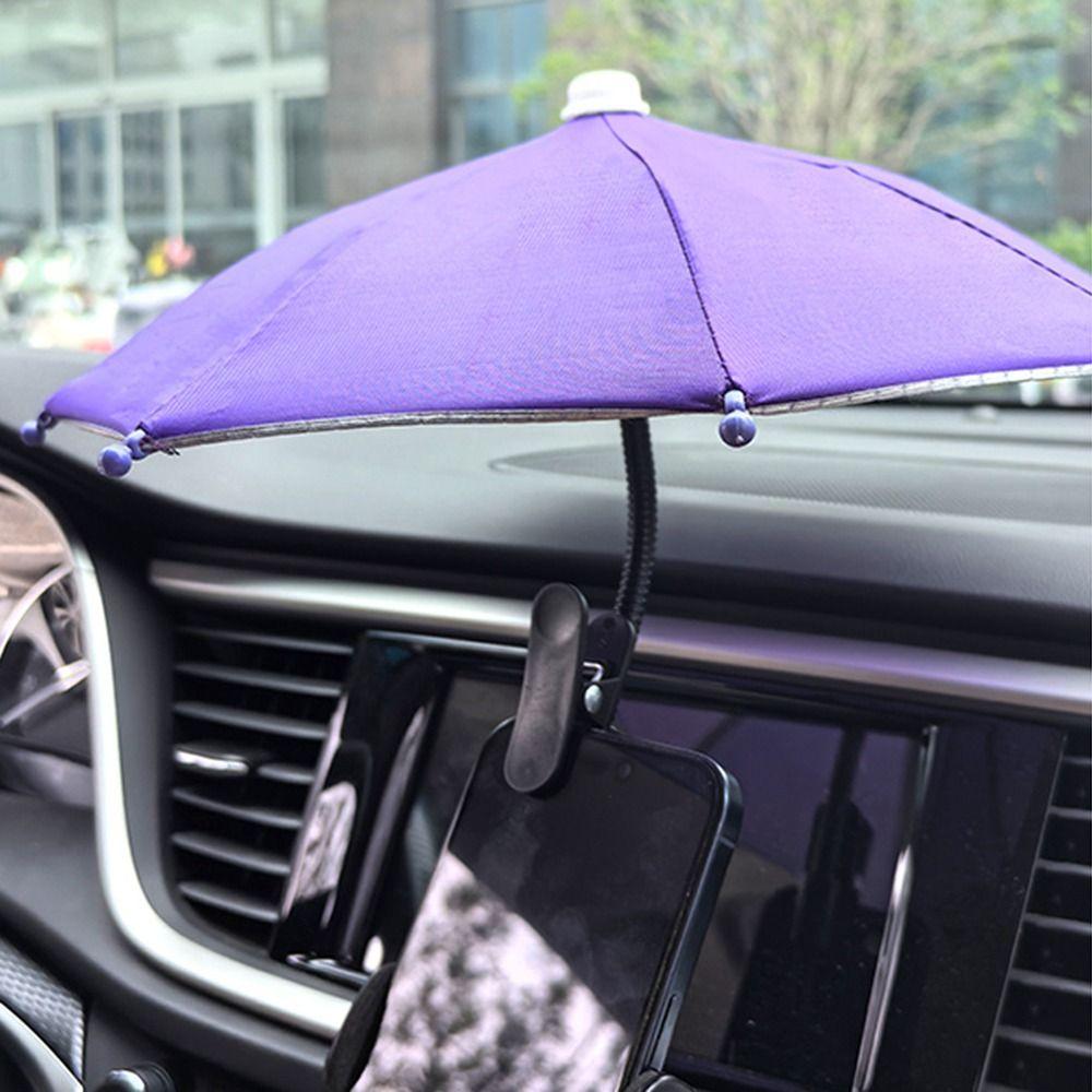 with Clip Cell Phone Umbrella Anti-glare Phone Sun Shield Auto Phone Bracket  Mobile Phone Use