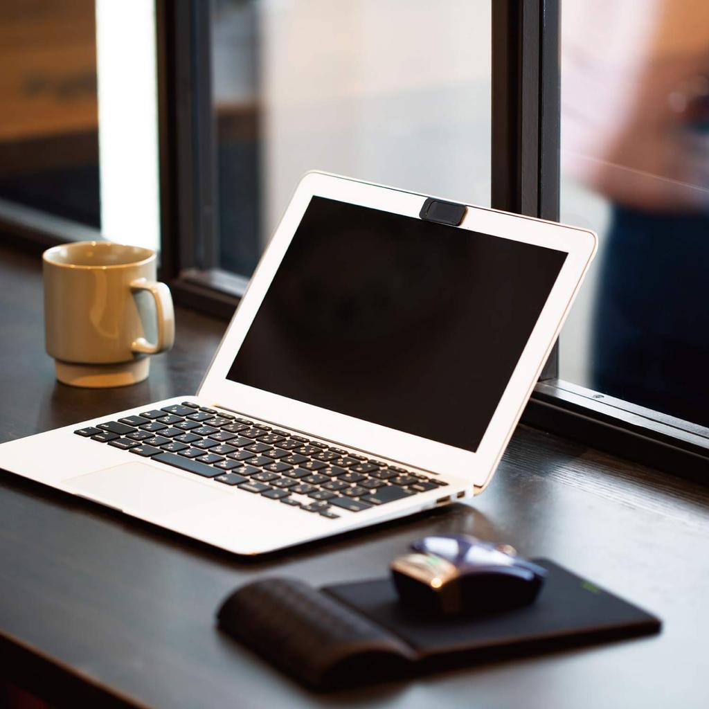 ELECOM Webcam Lens Protective Pack of Cover, Large, 2, ESE-03LBK