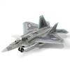 F-22 Toy Fighter 1:100 Scale Assembled Abs Plastic Airplane Model With Stand Home Display Collection Creative Gifts Toy