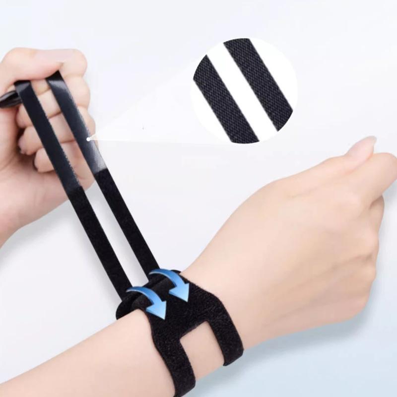 Pressure Support Wrist Strap High Elastic Polyester Breathable Comfortable for Weightlifting Gym Fitness Exercise