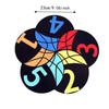 6PCS Rubber Basketball Spot Marker Anti-Slip Numbered Practice Mats  Basketball Dribbling
