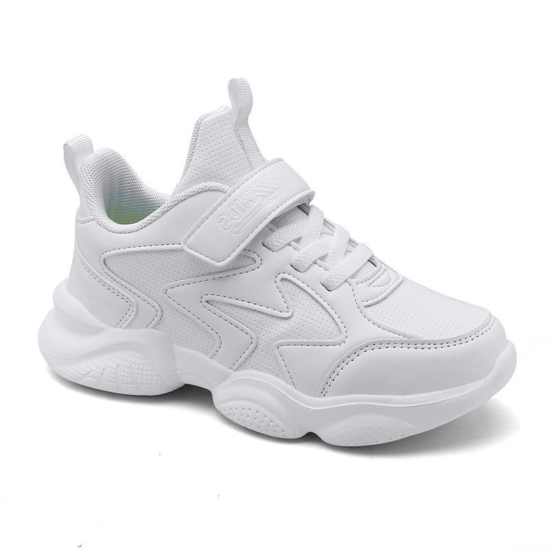 2025 Autumn Kids' White School Casual Shoes for Boys & Girls