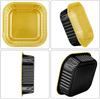 50pcs Oval Semi-Cooked Cheese Molds Cake Cups with Lids Snacks Desserts Pudding Muffins Baking Tools Party Wedding Mini Cups